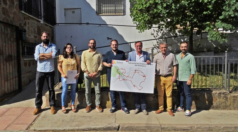 La Diputación de Córdoba inicia los trabajos para la creación de un circuito cicloturístico que pasará por los ocho municipios del Alto Guadalquivir