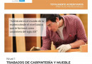 FORMACIÓN | CURSO CEMER CON CERTIFICADO DE PROFESIONALIDAD «TRABAJOS DE CARPINTERÍA Y MUEBLE»