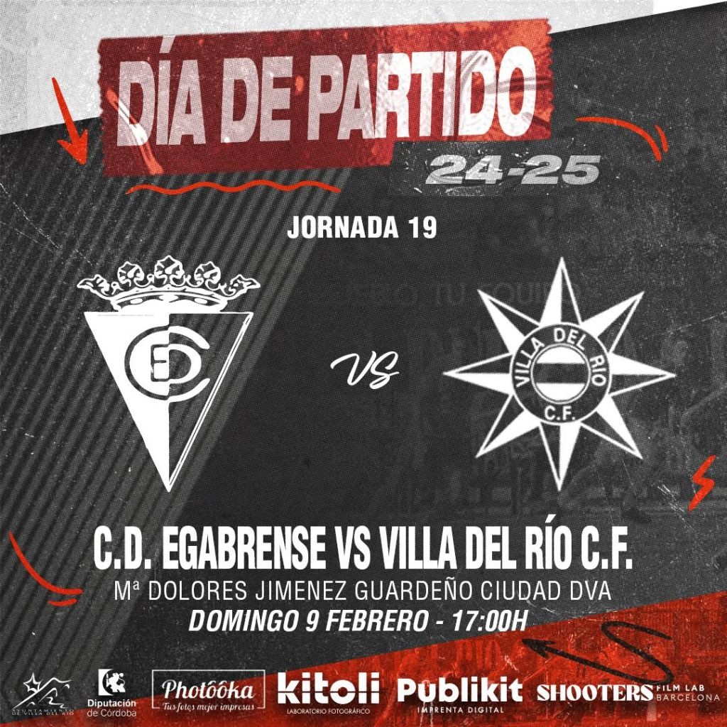 C.D. Egabrense vs. Villa del Río C.F.