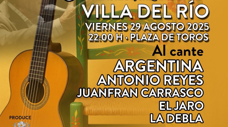 XLI Festival Flamenco 2025 en Villa del Río