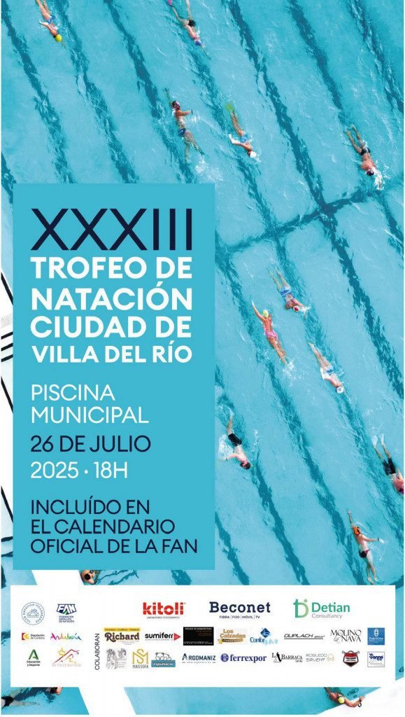 XXXIII Trofeo de Natación "Ciudad de Villa del Río"