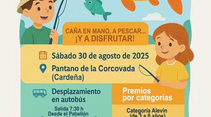 II Jornadas de pesca infantil en Villa del Río