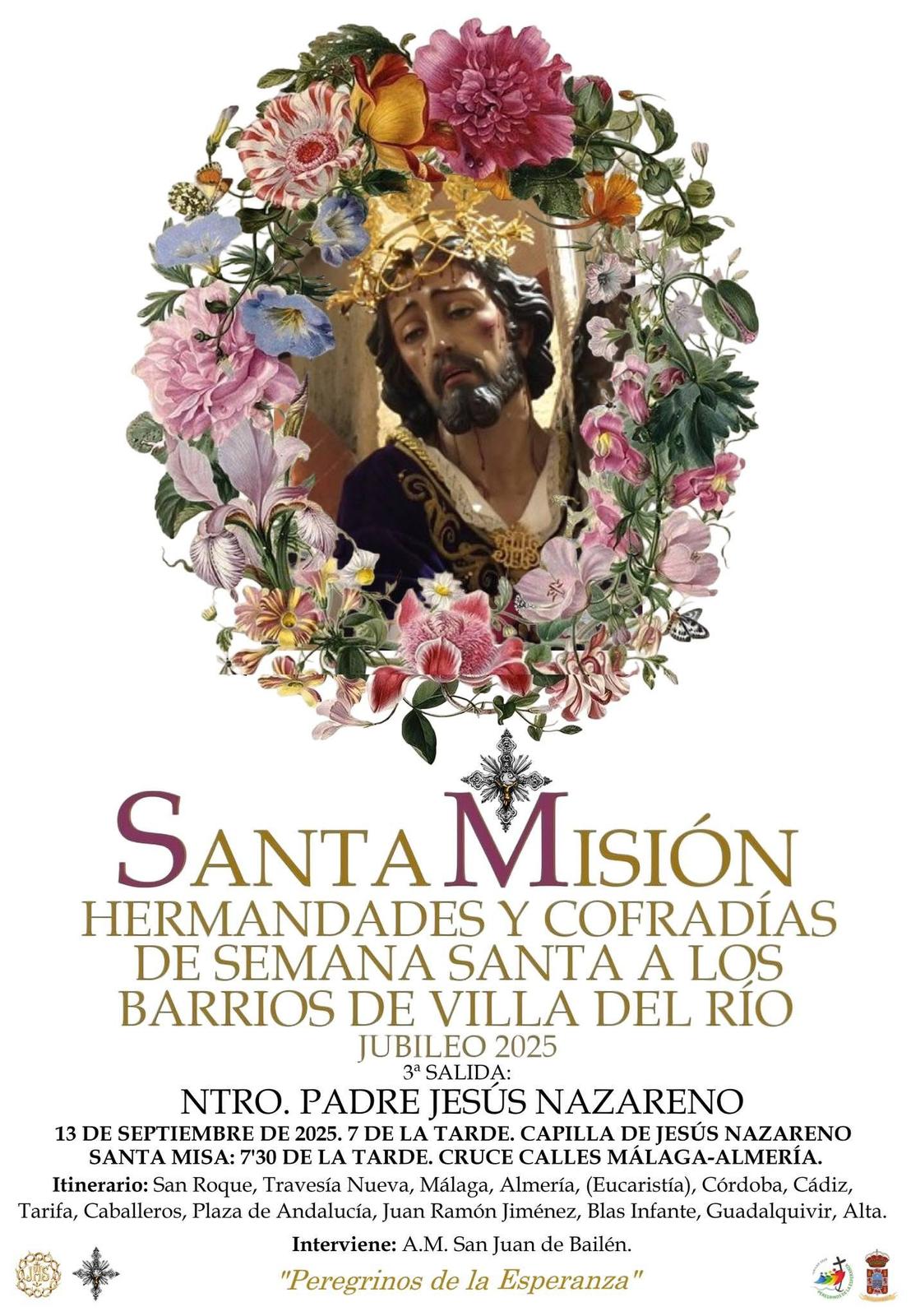Tercera salida de la Santa Misión en Villa del Río