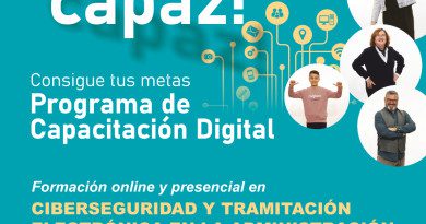 NUEVAS TECNOLOGÍAS | LA DIPUTACIÓN DE CÓRDOBA PONE EN MARCHA NUEVOS CURSOS GRATUITOS DE FORMACIÓN DIGITAL “ERES CAPAZ” NUEVAS TECNOLOGÍAS | LA DIPUTACIÓN DE CÓRDOBA PONE EN MARCHA NUEVOS CURSOS GRATUITOS DE FORMACIÓN DIGITAL “ERES CAPAZ”