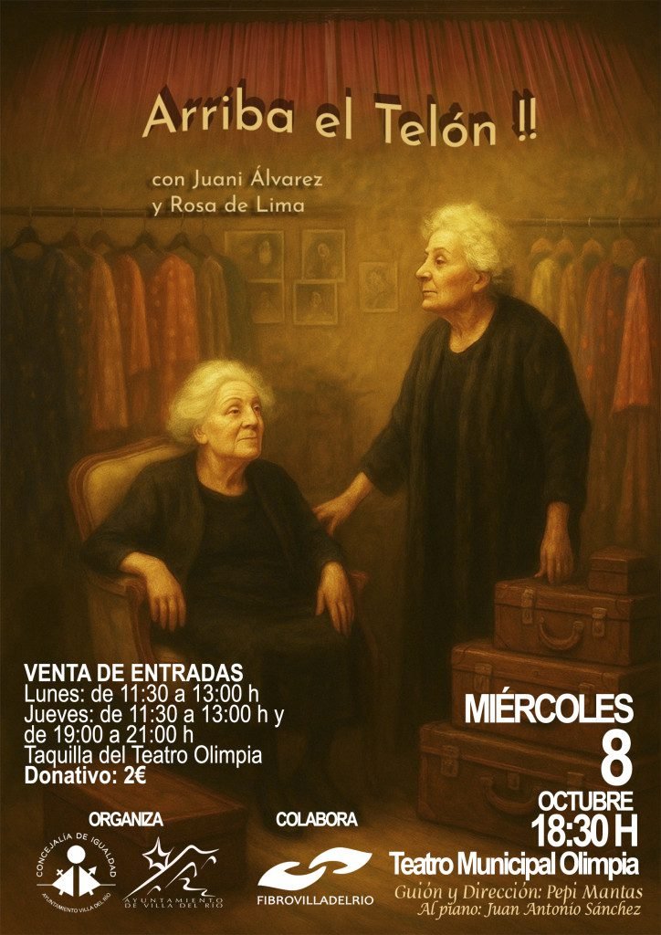 Arriba el telón el 8 de octubre en Villa del Río