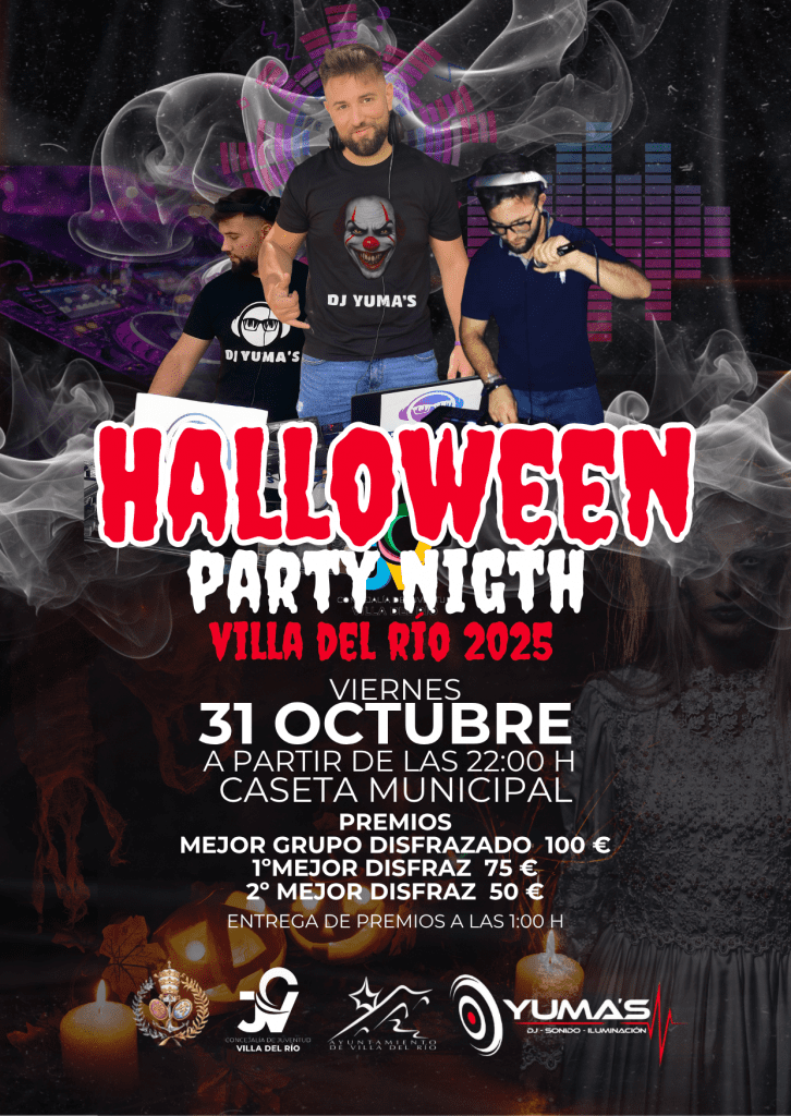Halloween Party en Villa del Río