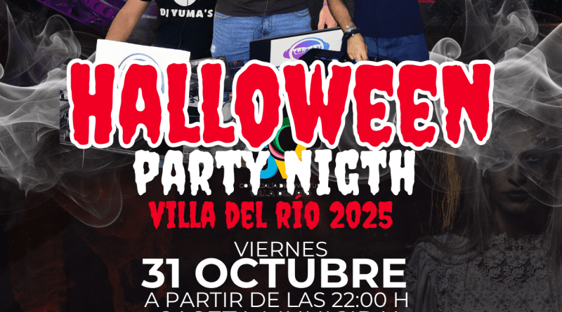 Halloween Party en Villa del Río