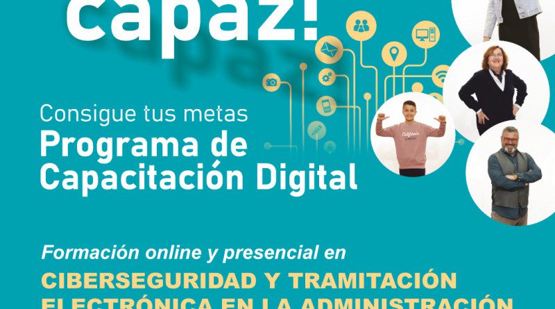 Cursos gratuitos de formación digital "Eres capaz"
