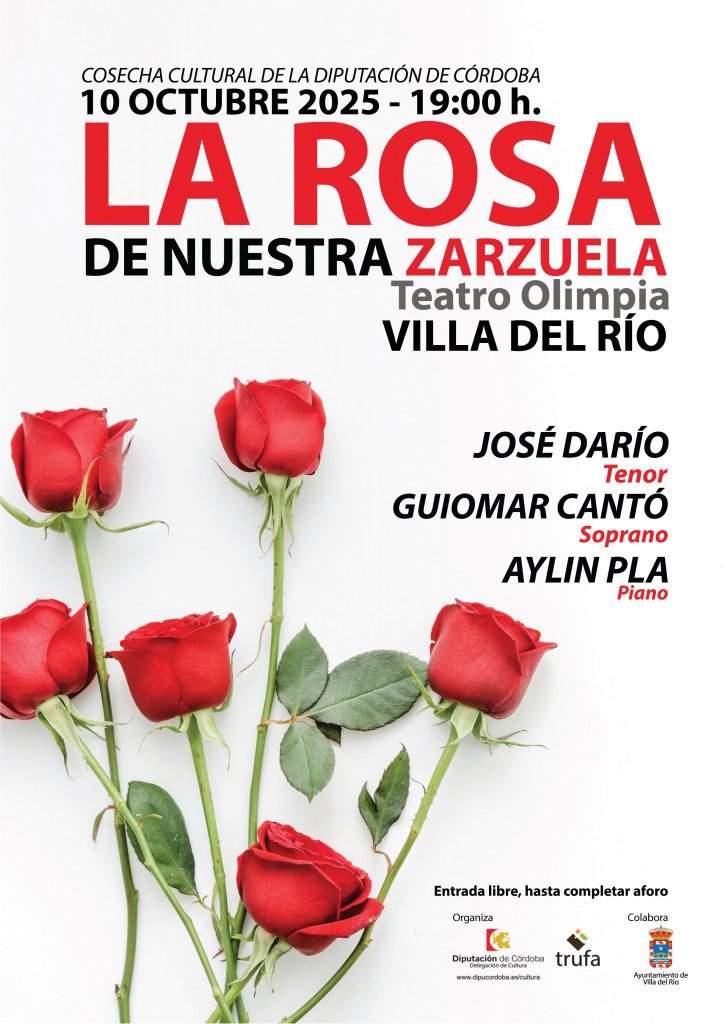 Espectáculo "La rosa de nuestra zarzuela" en Villa del Río