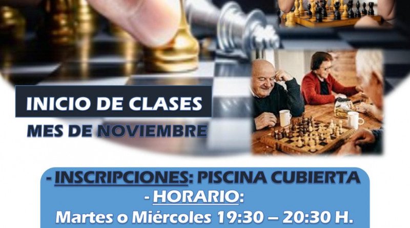 DEPORTES | ESCUELA DE AJEDREZ DE VILLA DEL RÍO 2025/2026