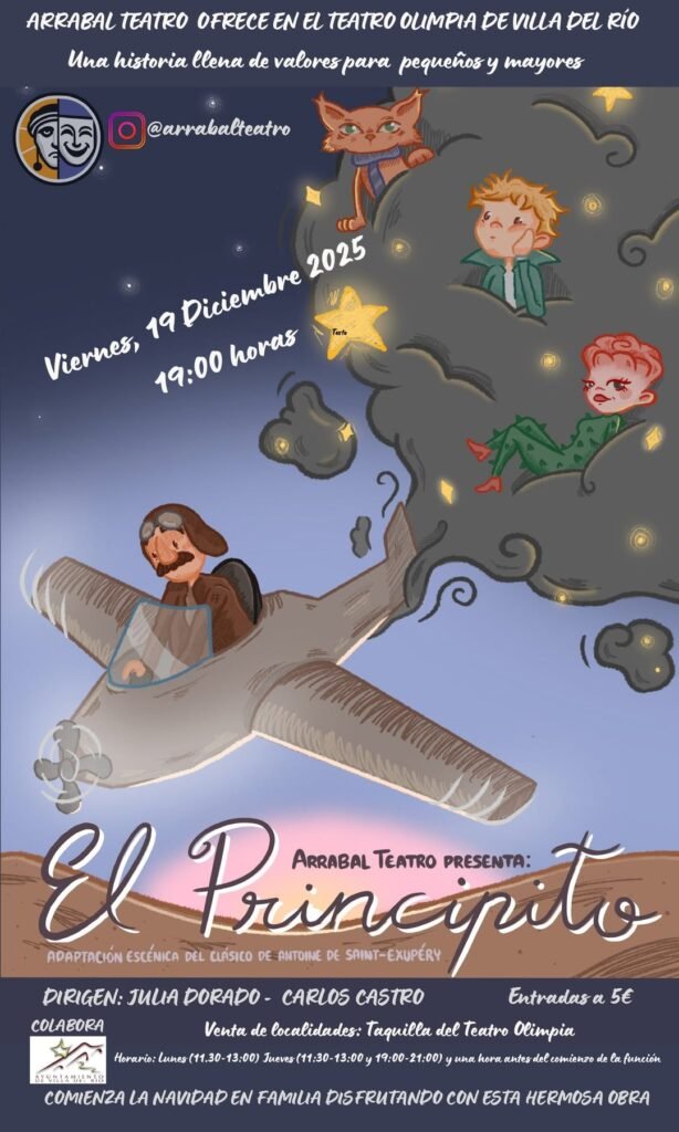 “El Principito" en el Teatro Olimpia de Villa del Río