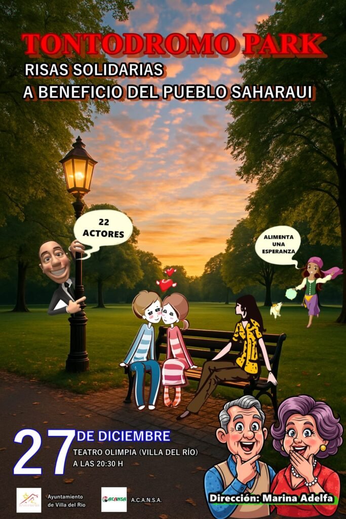 “TONTÓDROMO PARK” una comedia solidaria en villa del rio