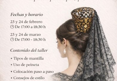  TALLER DE MANTILLA: APRENDE A COLOCARLA