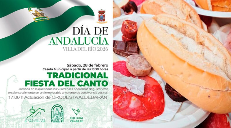 EL SÁBADO 28 DE FEBRERO CELEBRAREMOS EL DÍA DE ANDALUCÍA CON LA TRADICIONAL FIESTA DEL CANTO