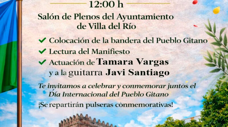 CONMEMORACIÓN DEL DÍA INTERNACIONAL DEL PUEBLO GITANO EN VILLA DEL RÍO
