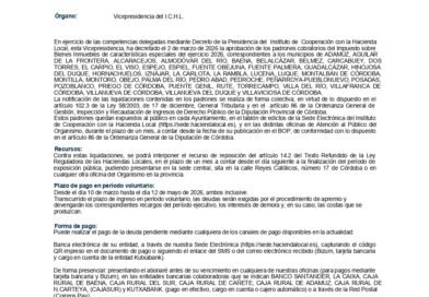 IMPUESTO SOBRE BIENES INMUEBLES DE CARACTERÍSTICAS ESPECIALES (IBI BICES) 2026