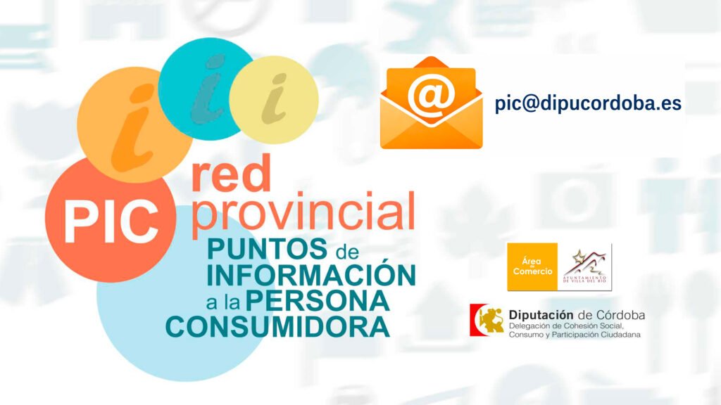 INFORMACIÓN SOBRE ATENCIÓN TEMPORAL DEL PUNTO DE INFORMACIÓN A LA PERSONA CONSUMIDORA (RED PIC)