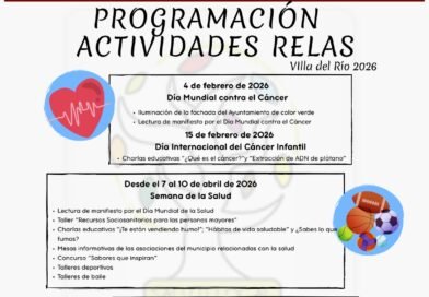 PROGRAMACIÓN DE ACTIVIDADES RELAS 2026 EN VILLA DEL RÍO
