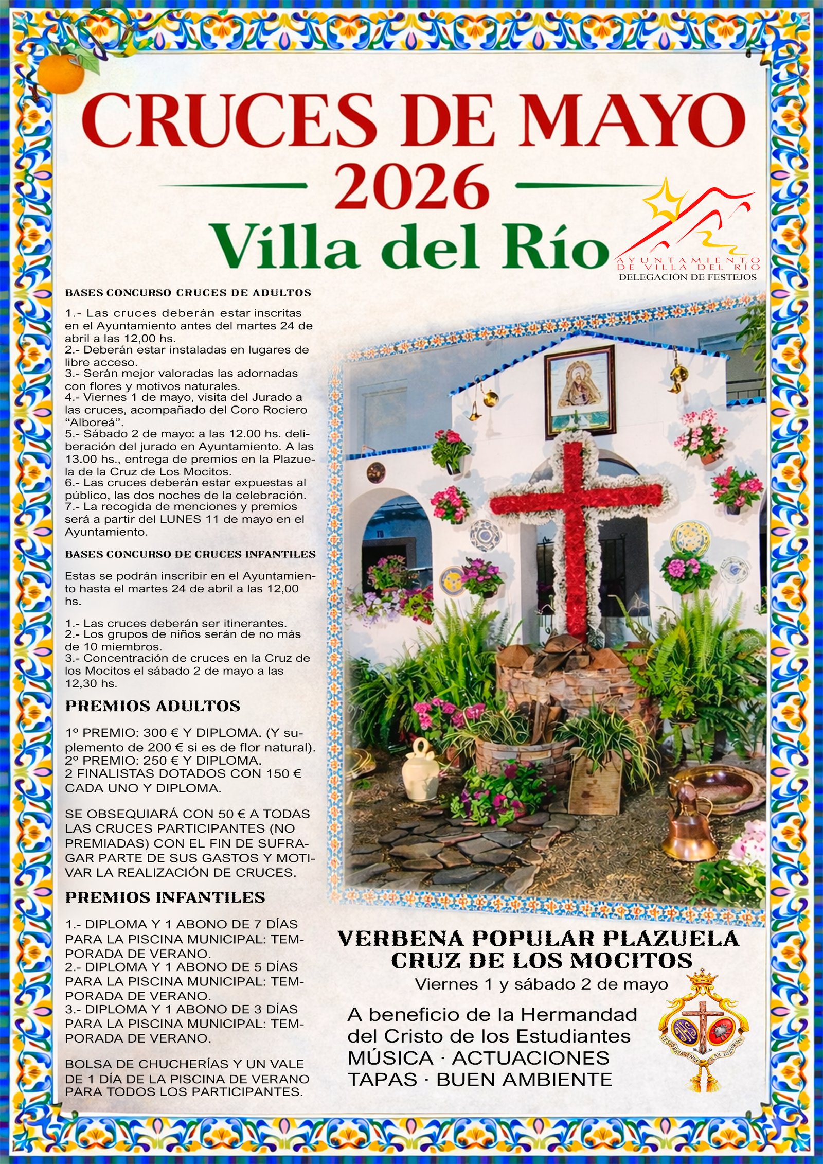 FESTEJOS | CRUCES DE MAYO DE VILLA DEL RÍO 2026