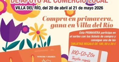 PRESENTACIÓN DE LA II CAMPAÑA DE PRIMAVERA DE APOYO AL COMERCIO LOCAL “COMPRA EN PRIMAVERA, GANA EN VILLA DEL RÍO”