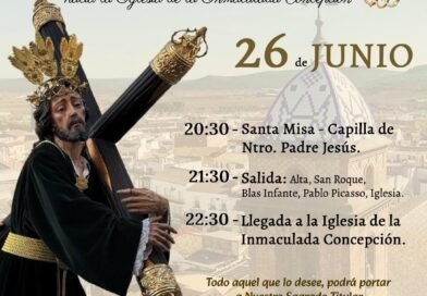TRASLADO EXTRAORDINARIO DE NUESTRO PADRE JESÚS NAZARENO A LA PARROQUIA DE LA INMACULADA CONCEPCIÓN