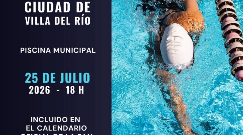 XXXIV TROFEO DE NATACIÓN «CIUDAD DE VILLA DEL RÍO» 2026