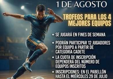 ABIERTAS LAS INSCRIPCIONES PARA LA COPA DE FERIA DE FÚTBOL SALA 2026