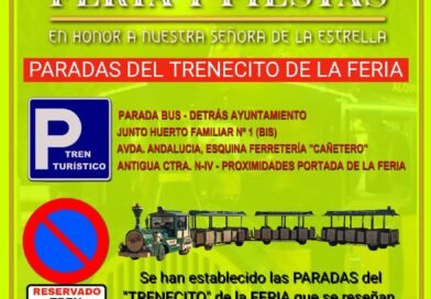 PARADAS DEL TRENECITO DE LA FERIA