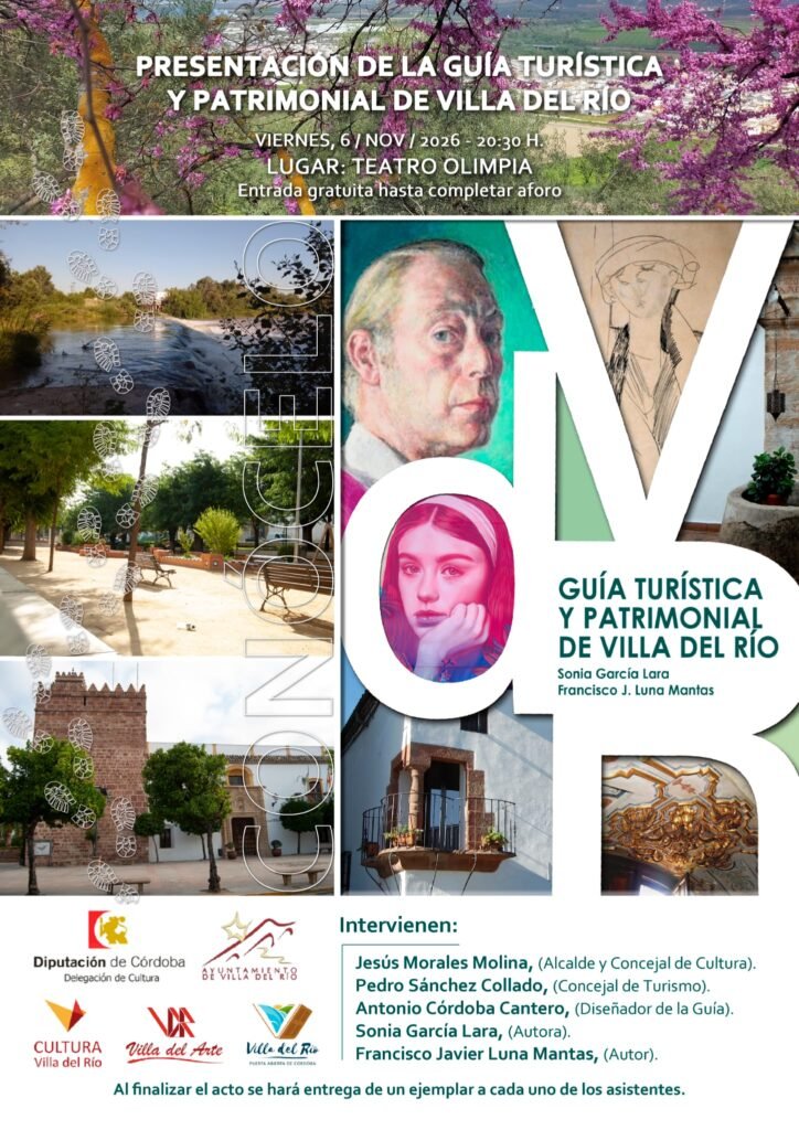 TURISMO | PRESENTACIÓN DE LA GUÍA TURÍSTICA Y PATRIMONIAL DE VILLA DEL RÍO