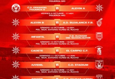 DEPORTES | CALENDARIO DE PARTIDOS DEL VILLA DEL RÍO S.D. · DEL 9 AL 12 DE OCTUBRE DE 2026