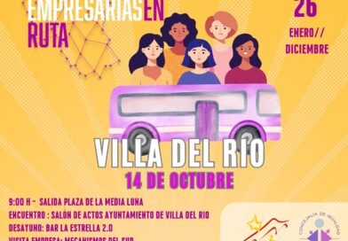 IGUALDAD | «EMPRESARIAS EN RUTA 2026» LLEGA A VILLA DEL RÍO EL PRÓXIMO 14 DE OCTUBRE